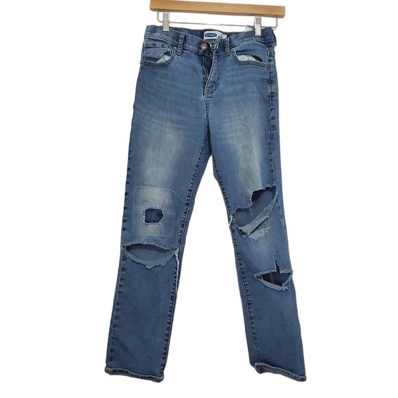 4 Item Lot/Bundle Scrap Project Jeans - Only for Scrap! Nearly 5 pounds - Picture 2 of 11